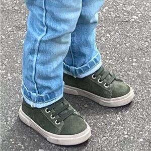 Janie and Jack suede sneakers